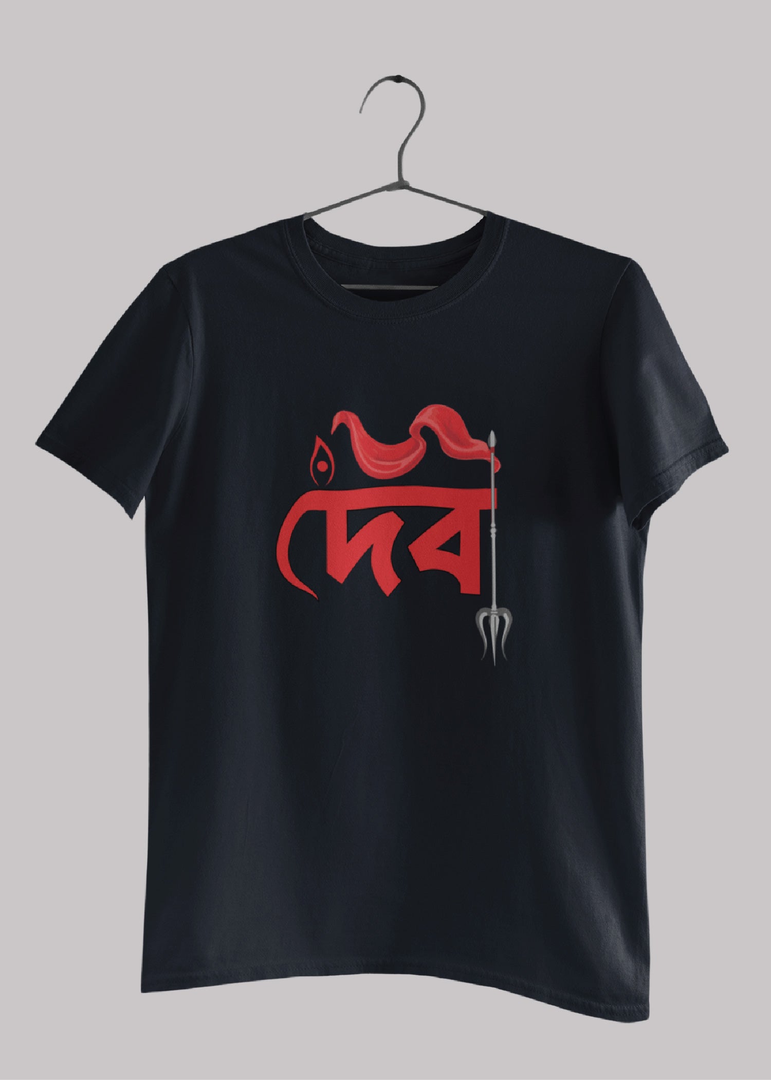 Devi bengali Printed Half Sleeve Premium Cotton Unisex T-shirt