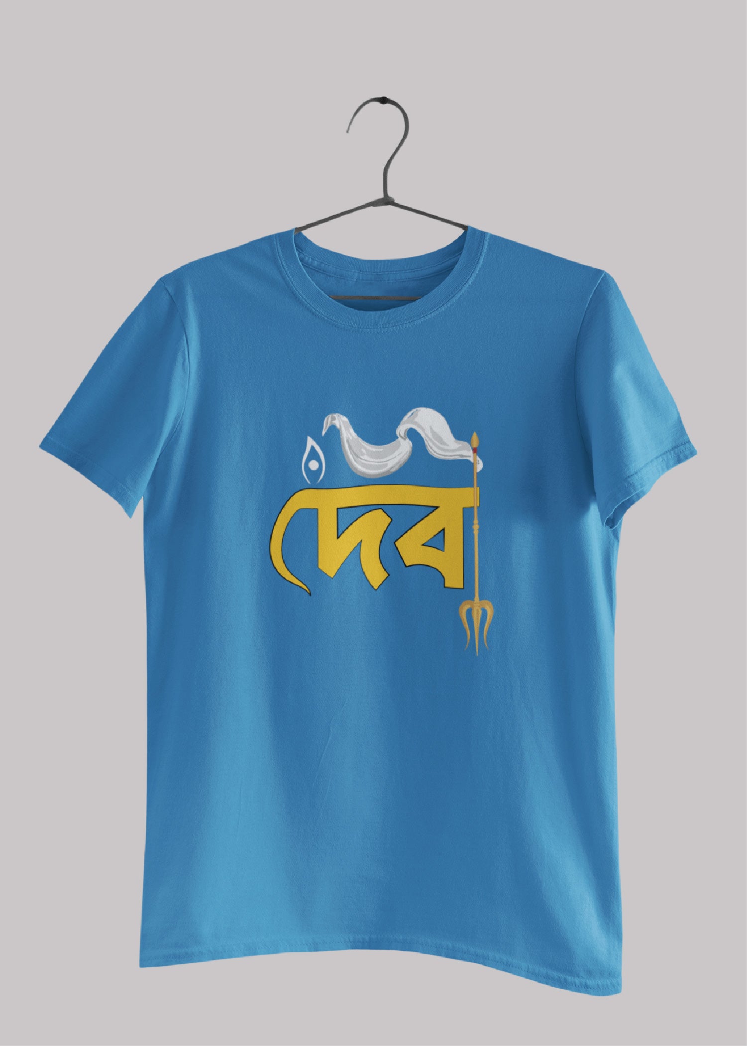 Devi bengali Printed Half Sleeve Premium Cotton Unisex T-shirt