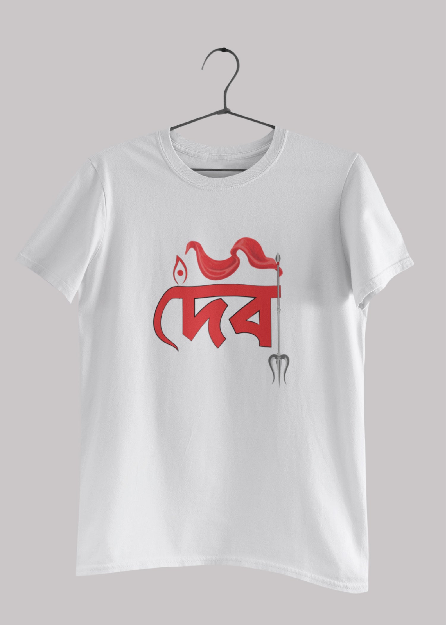 Devi bengali Printed Half Sleeve Premium Cotton Unisex T-shirt