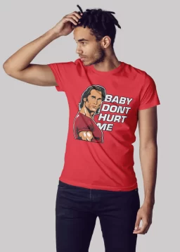 Baby don't hurt me Premium Cotton Unisex T-shirt