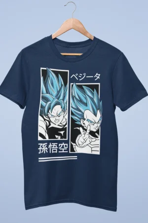 Anime print premium cotton half sleeve unisex t shirts