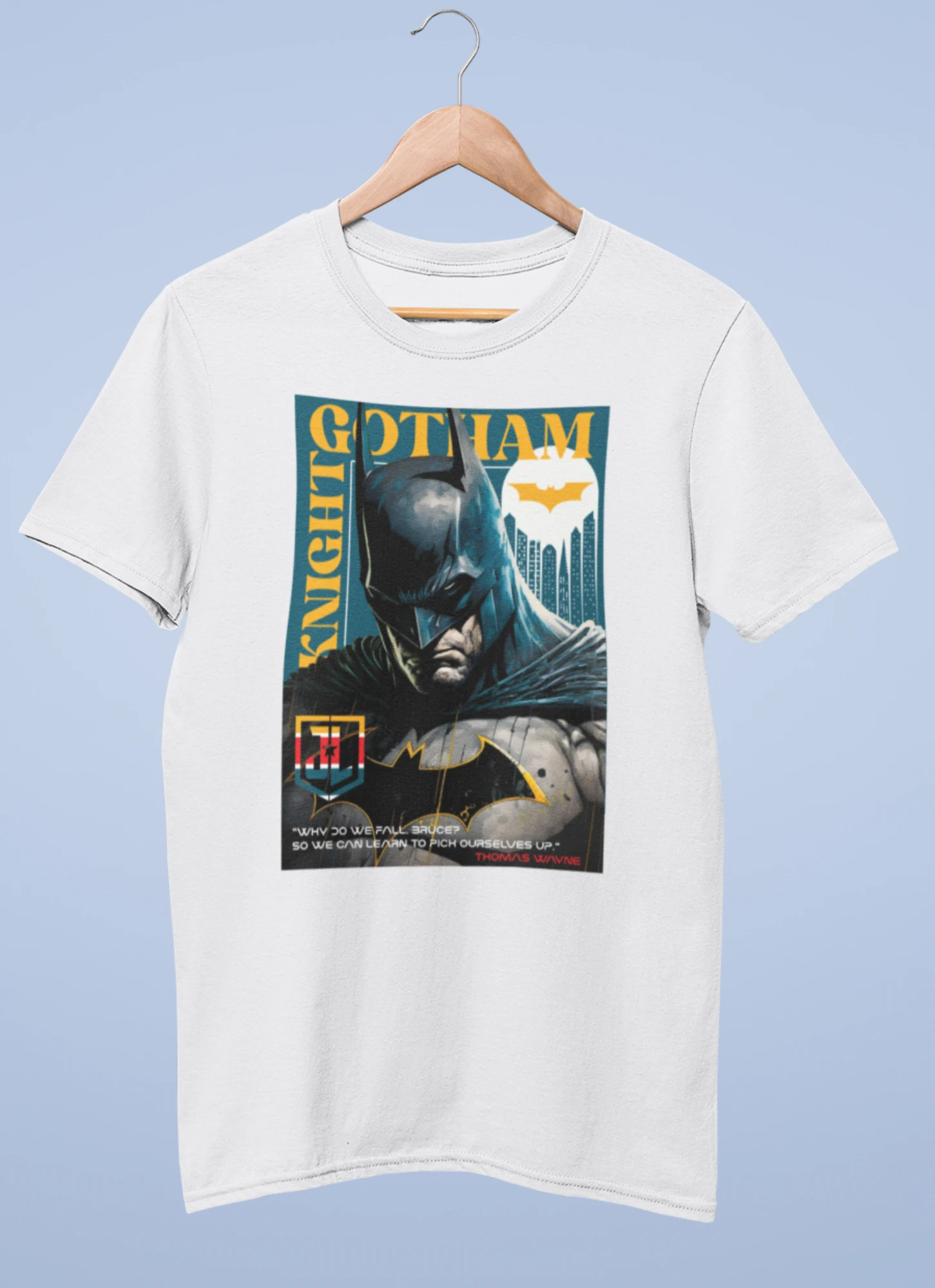Batman premium cotton half sleeve unisex t shirts