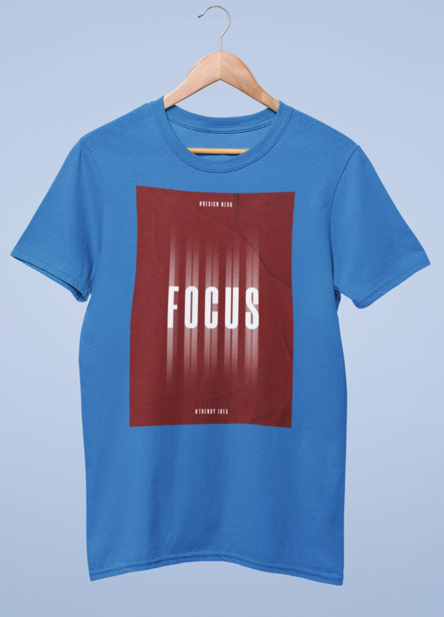 Focus premium cotton half sleeve unisex t shirts - Image 2
