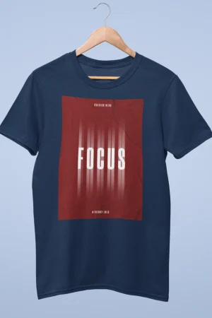 Focus premium cotton half sleeve unisex t shirts