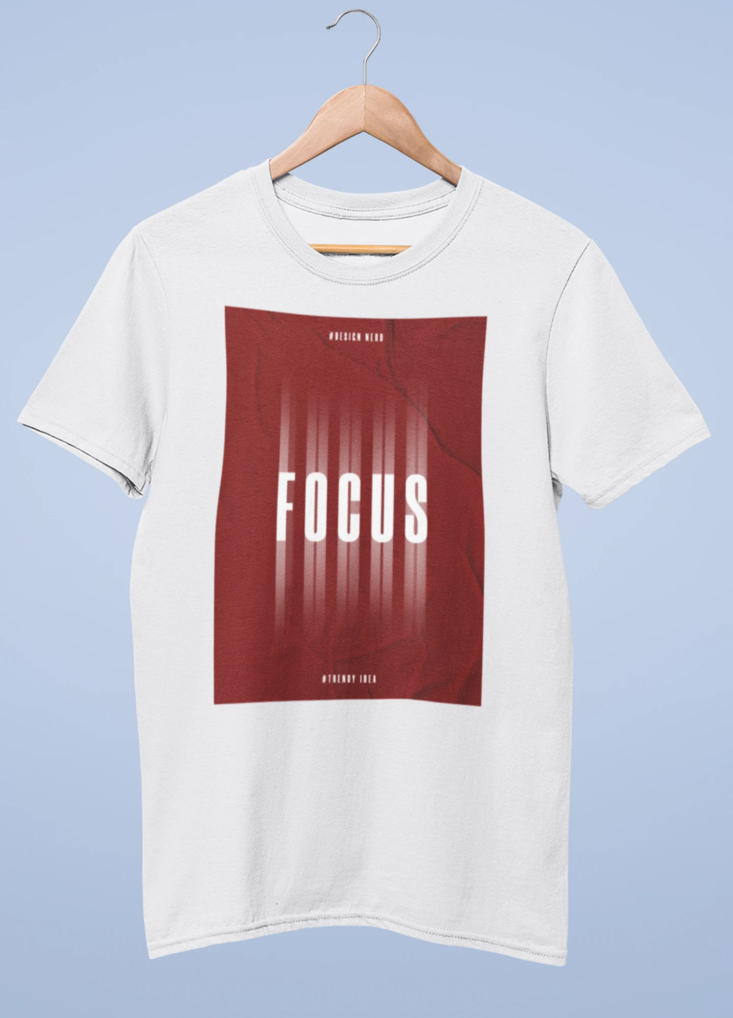 Focus premium cotton half sleeve unisex t shirts - Image 4