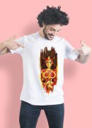 Darooon printed cotton tshirt