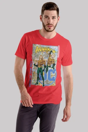 Aquaman premium cotton half sleeve unisex T-shirts