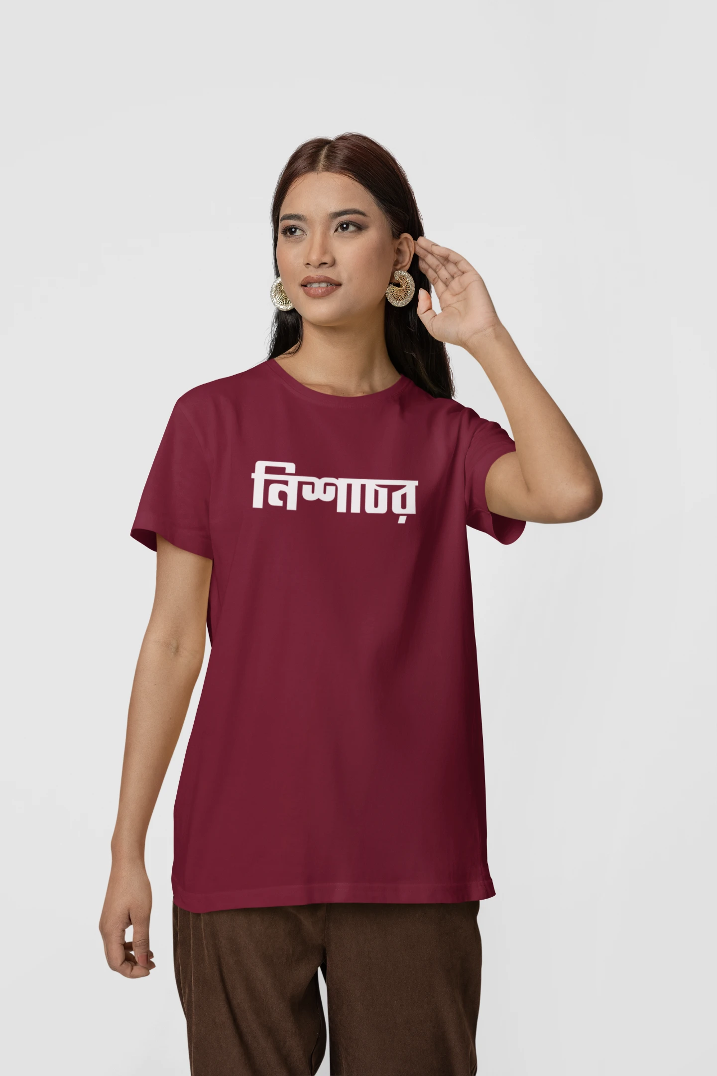 Nishachor premium cotton half sleeve unisex t shirts - Image 5