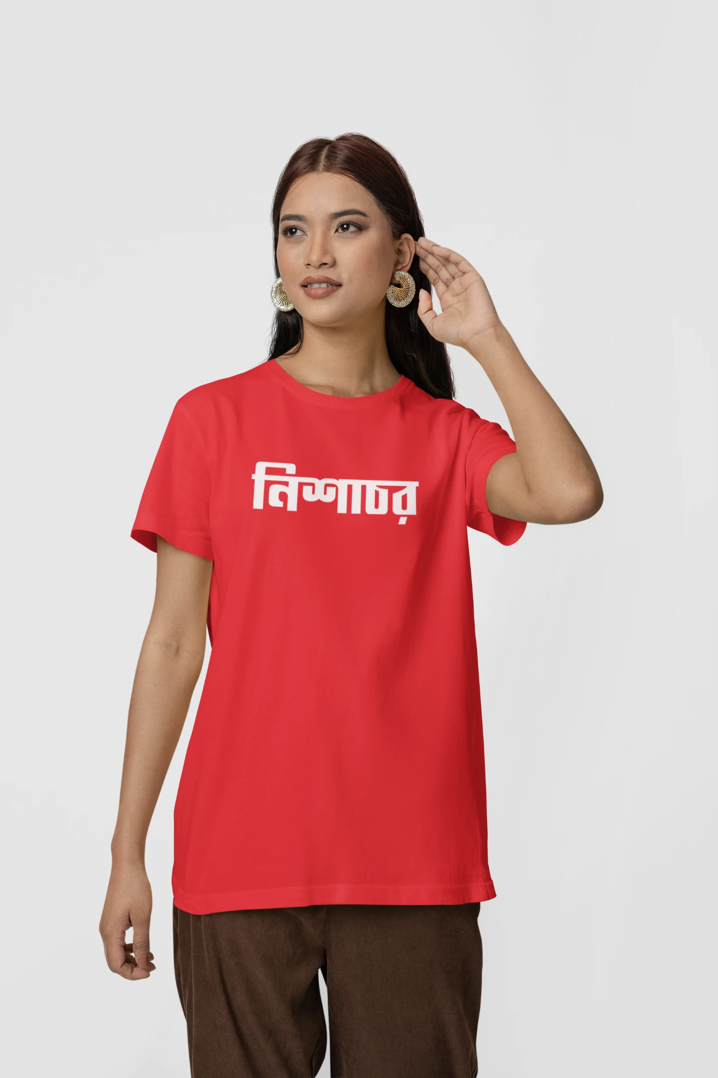 Nishachor premium cotton half sleeve unisex t shirts - Image 9