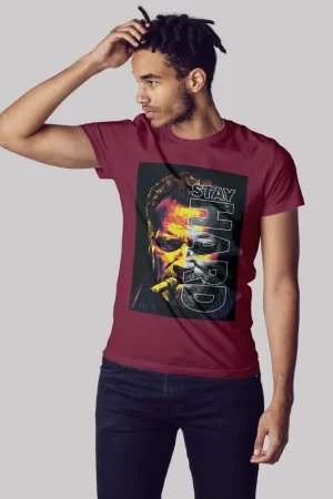 Stay hard Premium Cotton Unisex T-shirt