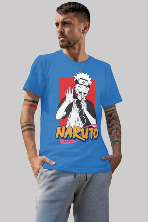 Naruto premium cotton half sleeve unisex T-shirts